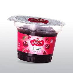 دیش دیش آلبالو لیوانی 160گرم